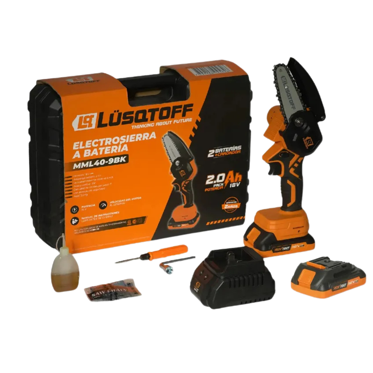 Mini Motosierra a Batería Lusqtoff 18v